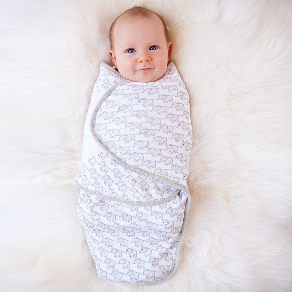 baby in a swaddle